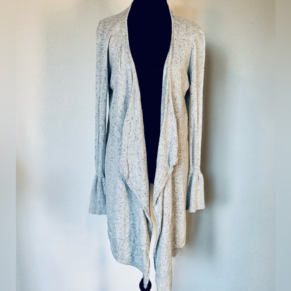 Anthropology Moth Light Gray Women's Cardigan